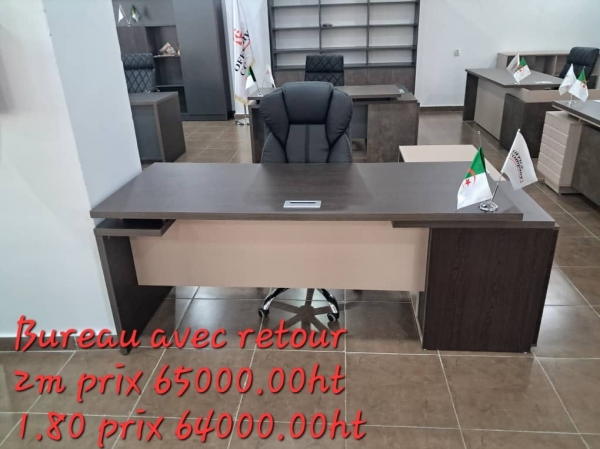 bureau avec retour kb