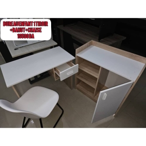 BUREAU ENFANT 1 TIROIR+BAHUT+CHAISE