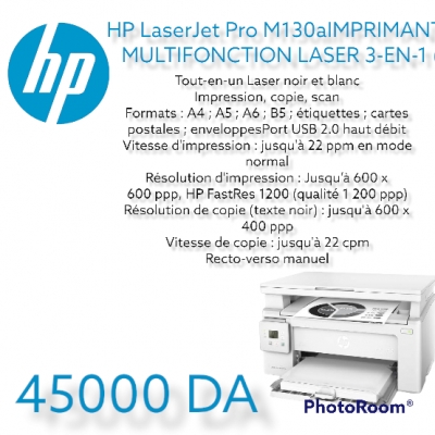 IMPRIMANTE HP LaserJet Pro MFP M130a