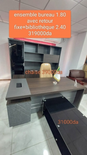ensemble de bureau importation 1.80