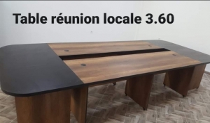 Table de r&eacute;unions local 3.6m