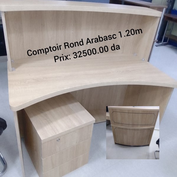 comptoir de r&eacute;ception 1.20