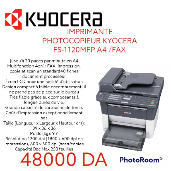 PHOTOCOPIEUR KYOCERA MITA FS-1120MFP