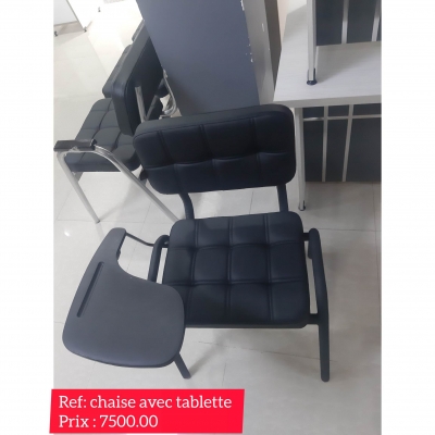 CHAISE AVEC TABLETTE