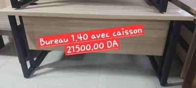 bureau avec caisson