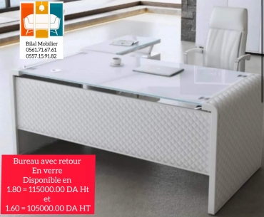bureau jb-014 blanc