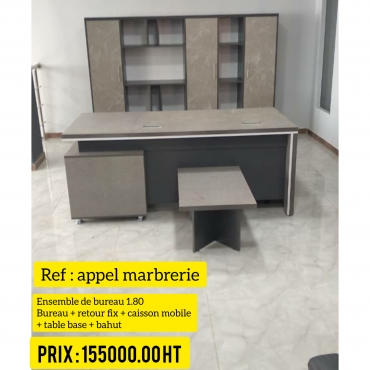 ENSEMBLE DE BUREAU 1.80