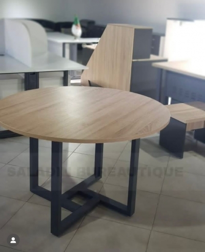 table de réunion ronde
